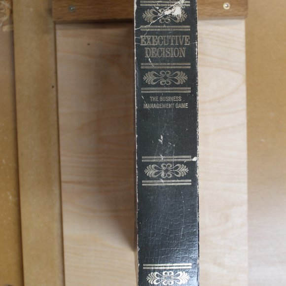 Vintage 1971 3M Executive Decision Bookshelf Board Game COMPLETE unused - Picture 4 of 14